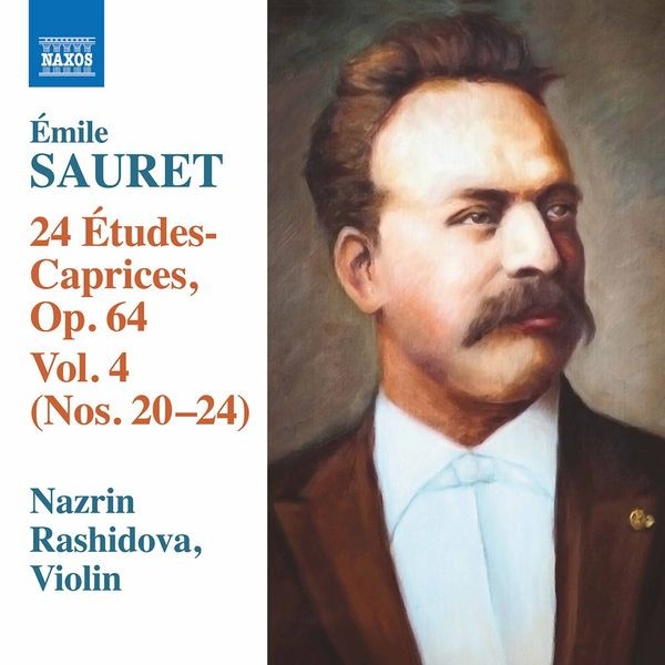 Sauret Émile - 24 Etudes-Caprices, Op. 64, Vol. 4: in the group CD / Klassiskt at Bengans Skivbutik AB (3807284)