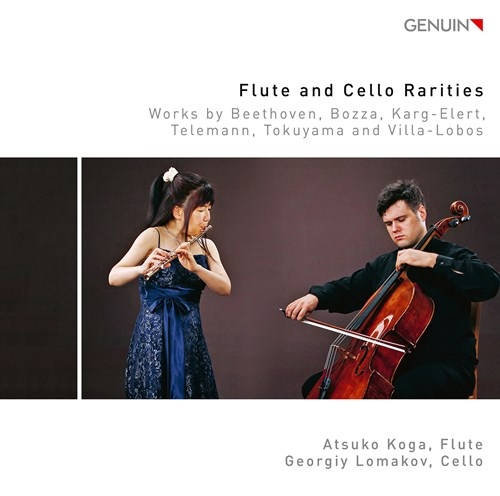 Various - Flute & Cello Rarities - Works By B in the group CD / Bestsellers at Bengans Skivbutik AB (3808035)