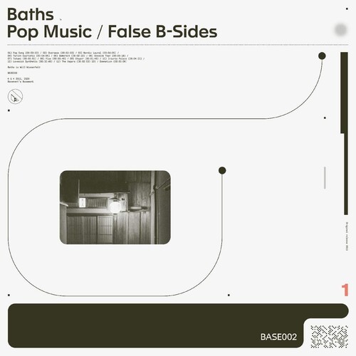 Baths - Pop Music/False B-Sides (Cream Viny in the group VINYL / Pop at Bengans Skivbutik AB (3811478)