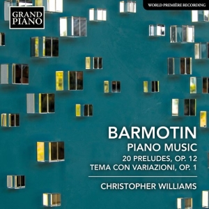 Barmotin Semyon - Piano Music - 20 Preludes, Op. 12 in the group Externt_Lager /  at Bengans Skivbutik AB (3811908)