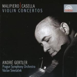 Malipiero Gian Francesco Casella - Violin Concertos in the group Externt_Lager /  at Bengans Skivbutik AB (3814619)