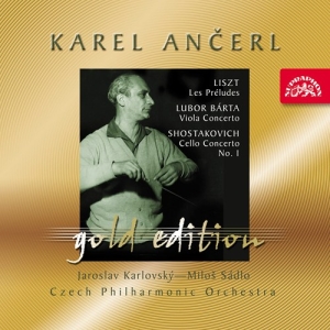 Liszt Ferenc Bárta Lubor Shosta - Ancerl Gold Edition 42. Les Prelude in the group Externt_Lager /  at Bengans Skivbutik AB (3815366)