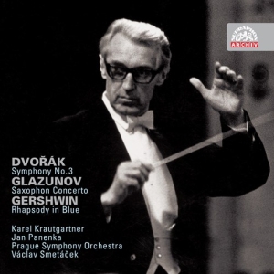 Dvorák Antonín Glazunov Alexande - Symphony No. 3, Saxophone Concerto, in the group Externt_Lager /  at Bengans Skivbutik AB (3816025)