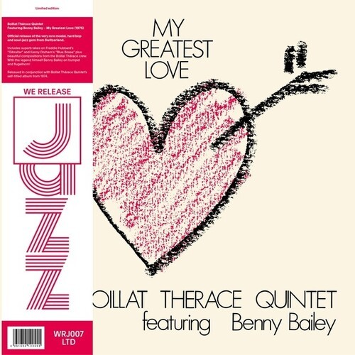 Boillat Therace Quintet (Feat Benny - My Greatest Love in the group VINYL / Jazz/Blues at Bengans Skivbutik AB (3822875)