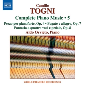 Togni Camillo - Complete Piano Music, Vol. 5 in the group Externt_Lager /  at Bengans Skivbutik AB (3824606)