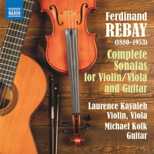 Rebay Ferdinand - Complete Sonatas For Violin/Viola & in the group Externt_Lager /  at Bengans Skivbutik AB (3824607)