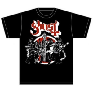 Ghost - T-shirt -  Road to Rome (Men Black) in the group MERCH /  at Bengans Skivbutik AB (3827402)