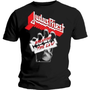 Judas Priest - Breaking The Law (Men Black) in the group OTHER / Merch T-shirts / T-shirt Kampanj at Bengans Skivbutik AB (3827633)