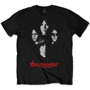 The Stooges - Group Shot Uni Bl T-Shirt in the group MERCHANDISE / T-shirt / Punk at Bengans Skivbutik AB (3828284r)