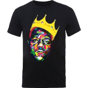 Biggie Smalls - Crown Uni Bl    in the group MERCHANDISE / T-shirt / Hip Hop-Rap at Bengans Skivbutik AB (3833945r)