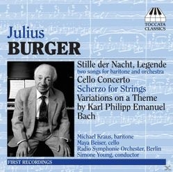 Burger Julius - Two Songs For Baritone And Orchestr in the group Externt_Lager /  at Bengans Skivbutik AB (3837516)