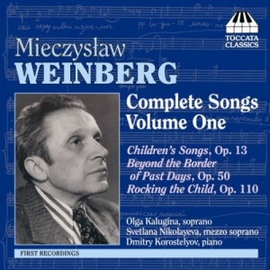 Weinberg - Complete Songs Vol 1 in the group CD / Klassiskt at Bengans Skivbutik AB (3837546)