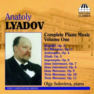 Lyadov - Piano Music Vol 1 in the group Externt_Lager /  at Bengans Skivbutik AB (3837548)