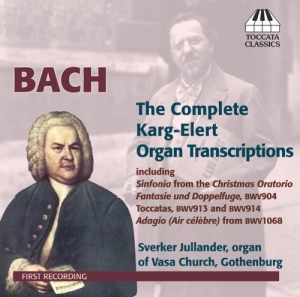 Bach/Karg-Elert - Organ Transcriptions in the group Externt_Lager /  at Bengans Skivbutik AB (3837590)