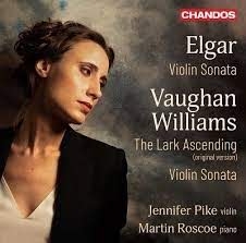 Elgar Edward Vaughan Williams Ra - Violin Sonatas & The Lark Ascending in the group Externt_Lager /  at Bengans Skivbutik AB (3838205)