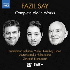 Say Fazil - Complete Violin Works in the group Externt_Lager /  at Bengans Skivbutik AB (3838214)