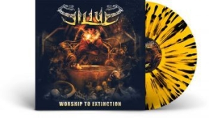 Silius - Worship To Extinction (Yellow/Black in the group VINYL / Upcoming releases / Hardrock/ Heavy metal at Bengans Skivbutik AB (3840081)