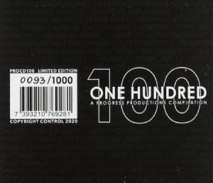 Various Artists - One Hundred - A Progress Production in the group CD / Elektroniskt,Pop-Rock,Svensk Musik at Bengans Skivbutik AB (3840304)