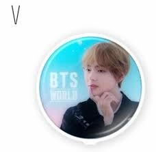 BTS - BTS World - Mirror Griptok - V in the group MERCHANDISE / Merch / K-Pop at Bengans Skivbutik AB (3844937)