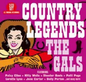 Various Artists - Country Legends - Girls in the group CD / Bestsellers at Bengans Skivbutik AB (3846208)