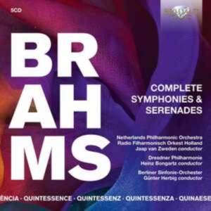 Johannes Brahms - Quintessence Brahms - Complete Symp in the group Externt_Lager /  at Bengans Skivbutik AB (3846955)