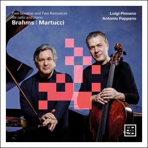 Johannes Brahms Giuseppe Martucci - Two Sonatas & Two Romances For Cell in the group Externt_Lager /  at Bengans Skivbutik AB (3846960)