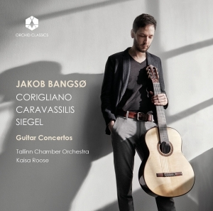 Jakob Bangso - Corigliano/Caravassilis/Siegel: Guitar Concertos in the group Externt_Lager /  at Bengans Skivbutik AB (3846977)