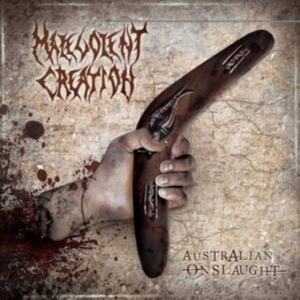 Malevolent Creation - Australian Onslaught in the group VINYL / Hårdrock at Bengans Skivbutik AB (3847259)