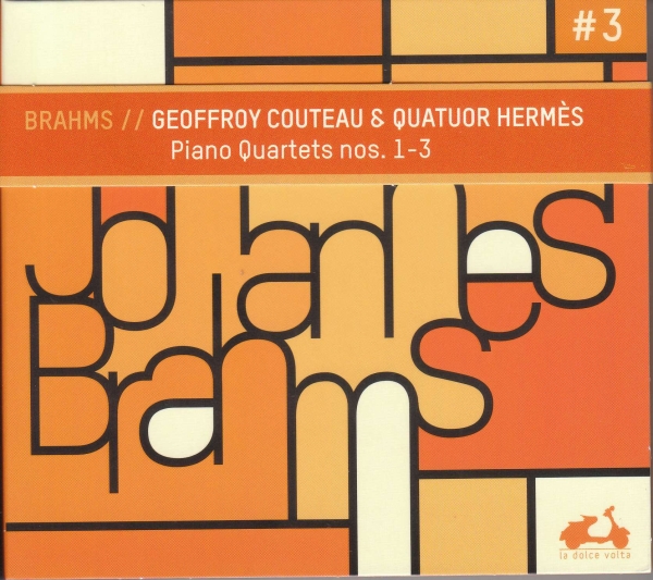 Johannes Brahms - Three Piano Quartets in the group CD / Klassiskt at Bengans Skivbutik AB (3848641)
