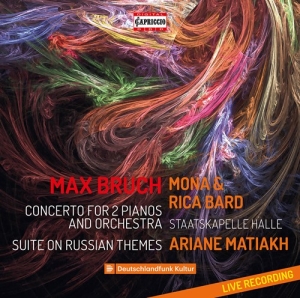 Bruch Max - Concerto For 2 Pianos & Orchestra in the group CD / New releases / Classical at Bengans Skivbutik AB (3848655)