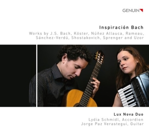 Various - Inspiración Bach - Works By Bach, N in the group Externt_Lager /  at Bengans Skivbutik AB (3848662)