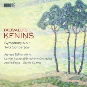 Kenins Talivaldis - Symphony No. 1 Two Concertos in the group CD at Bengans Skivbutik AB (3852992)