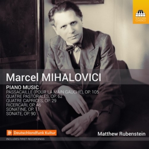 Mihalovici Marcel - Piano Music in the group CD / New releases / Classical at Bengans Skivbutik AB (3853002)