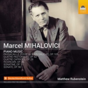 Mihalovici Marcel - Piano Music in the group Externt_Lager /  at Bengans Skivbutik AB (3853002)