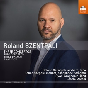 Szentpali Roland - Three Concertos in the group Externt_Lager /  at Bengans Skivbutik AB (3853004)