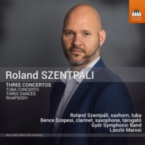 Szentpali Roland - Three Concertos in the group Externt_Lager /  at Bengans Skivbutik AB (3853004)
