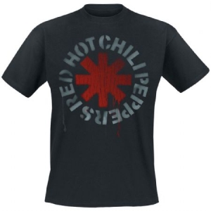 Red Hot Chili Peppers - Red Hot Chili Peppers Unisex Tee: Stencil in the group OTHER / MK Test 6 at Bengans Skivbutik AB (3863529)