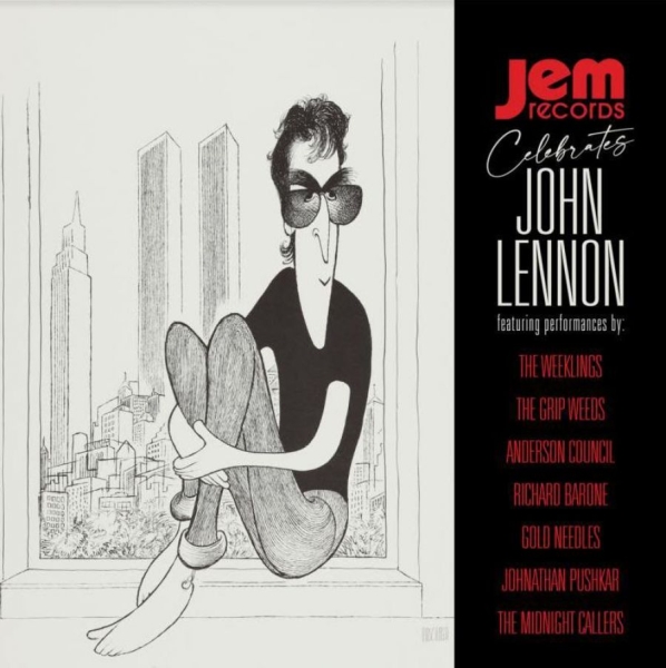 Various Artists - Jem Records Celebrates John Lennon in the group VINYL / Bestsellers at Bengans Skivbutik AB (3865947)