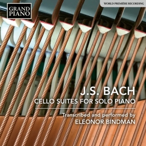 Bach Johann Sebastian - Cello Suites For Solo Piano in the group CD / Klassiskt at Bengans Skivbutik AB (3866201)