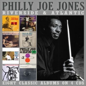 Philly Joe Jones - Riverside & Atlantic (4 Cd) in the group CD / Jazz/Blues at Bengans Skivbutik AB (3867127)
