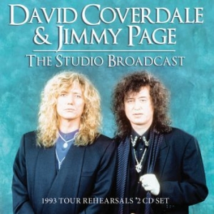 Coverdale David & Page Jimmy - Studio Broadcast 1991 (2 Cd) in the group CD / Pop-Rock at Bengans Skivbutik AB (3867133)