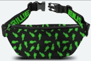 Billie Eilish - Bumbag Pattern - Bad Guy in the group OTHER / Merchandise at Bengans Skivbutik AB (3868083)