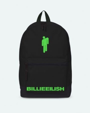 Billie Eilish - Classic Backpack Black - Bad Guy in the group Labels /  at Bengans Skivbutik AB (3868084)