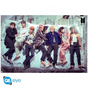 BTS - Group Bed Poster in the group MERCHANDISE / Merch / K-Pop at Bengans Skivbutik AB (3870632)