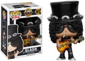 Guns N roses - Slash, FUNKO POP 51 in the group Minishops / Guns N Roses at Bengans Skivbutik AB (3874841)