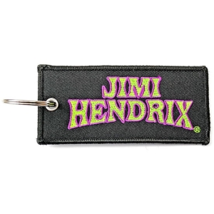 Jimi Hendrix - Keychain: Arched Logo in the group MERCHANDISE / Merch / Pop-Rock at Bengans Skivbutik AB (3880824)