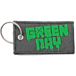 Green Day - Green Day Keychain: Logo (Double Sided Patch) in the group OTHER / Merch Various at Bengans Skivbutik AB (3880834)