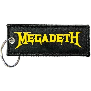 Megadeth  - Keychain: Logo (Double Sided) in the group MERCHANDISE / Keyring / Heavy Metal at Bengans Skivbutik AB (3880839)
