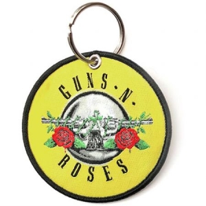 Guns N' Roses - Guns N' Roses Keychain: Classic Circle Logo (Double Sided Patch) in the group Campaigns / BlackFriday2020 at Bengans Skivbutik AB (3880844)