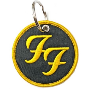 Foo Fighters - Foo Fighters Keychain: Circle Logo (Doub in the group OTHER / Merch Keyrings at Bengans Skivbutik AB (3880845)